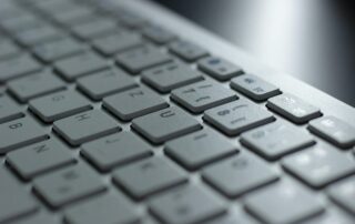 Grey keyboard